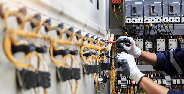 Professional Electrician technician working in Louisburg, NC